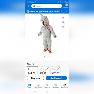 Tin Man Halloween Costume 4T